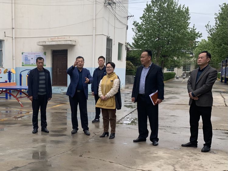 谢文秀调研渭南大荔县创建省级文明县城工作