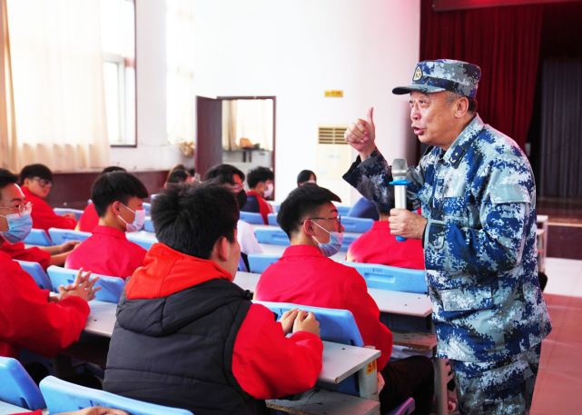 邹平:将军来到我们学院|将军|周继光|鲁中职业学院|邹平市