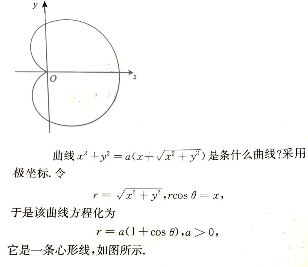 心形线的极坐标形式到底是哪个?