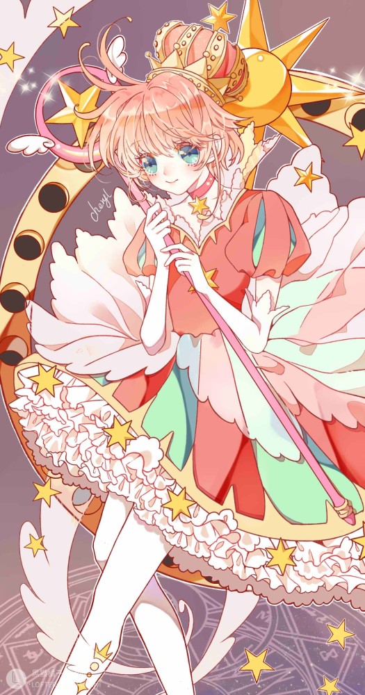 魔卡少女樱同人丨不知名的花和美女
