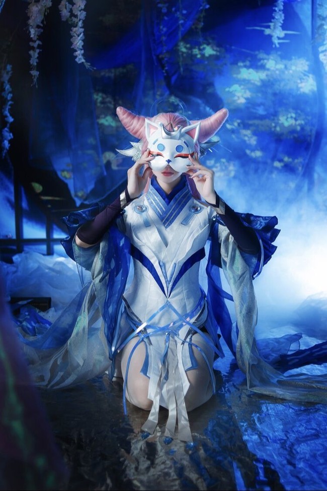 cos王者荣耀貂蝉猫影幻舞cos正片