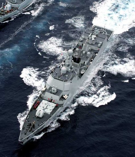 综合战力全球领先的国产战舰:052d型驱逐舰