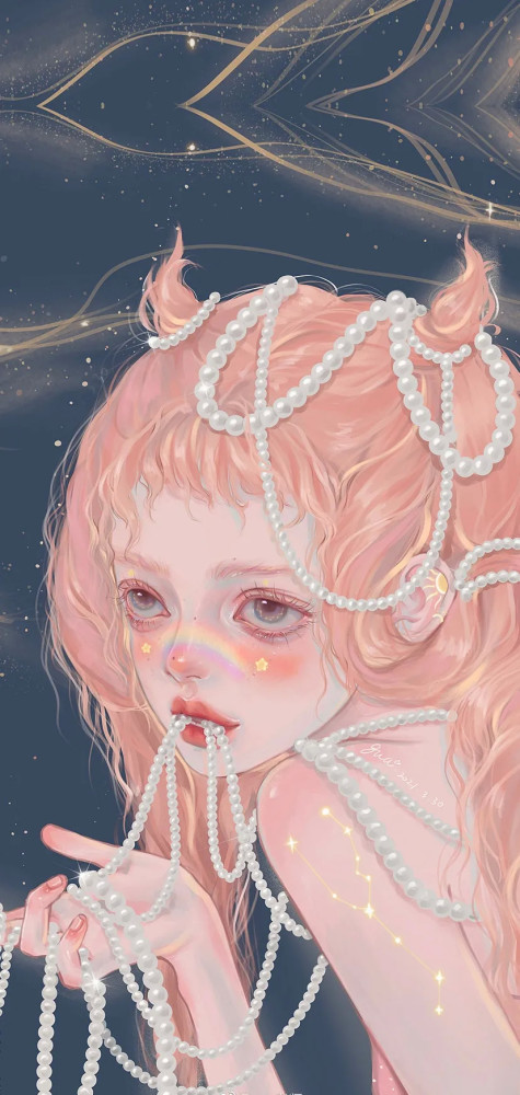 十二星座少女专属头像套图简直美哭了