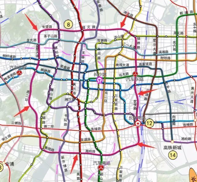 长沙地铁各线路最新消息