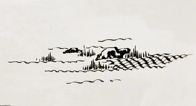 【国画山水】湖水的常见画法