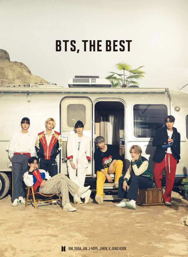 防弹少年团日专《bts,the best》团体封面公开