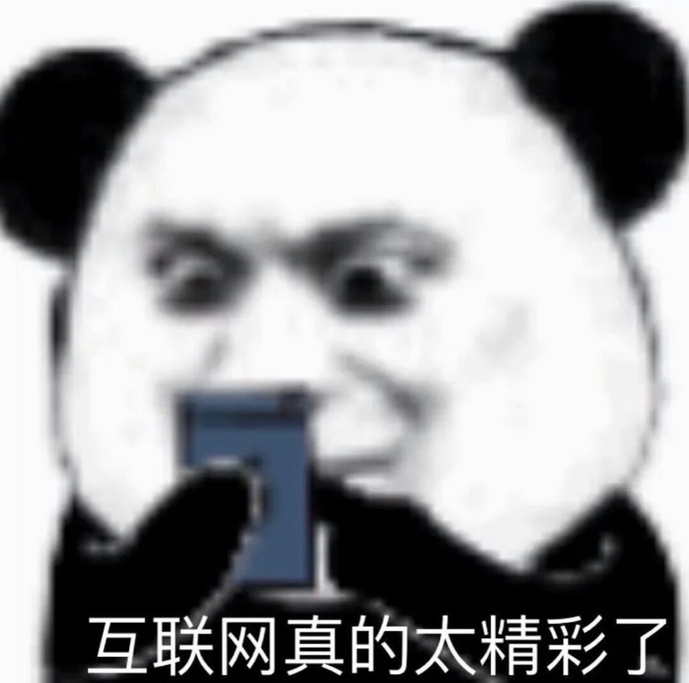 熊猫表情包:我可以叫你旺财吗