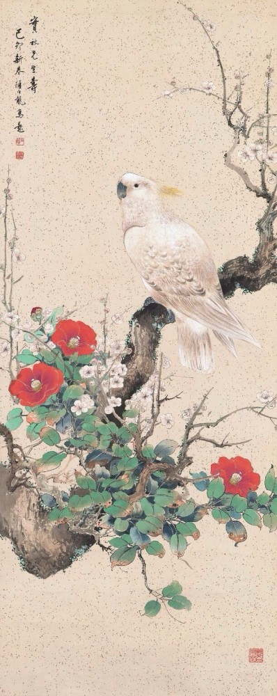 民国京津画派花鸟画的代表——颜伯龙花鸟画作品欣赏(图)