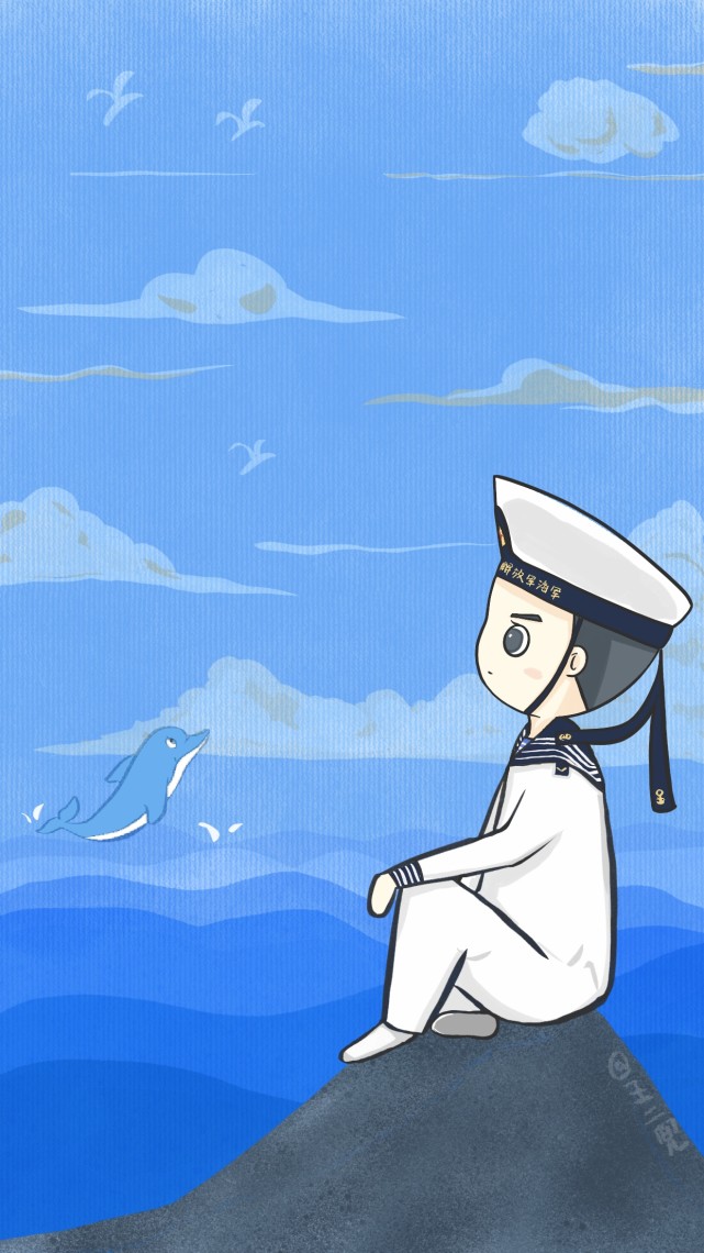 快收藏一组海军的浪漫