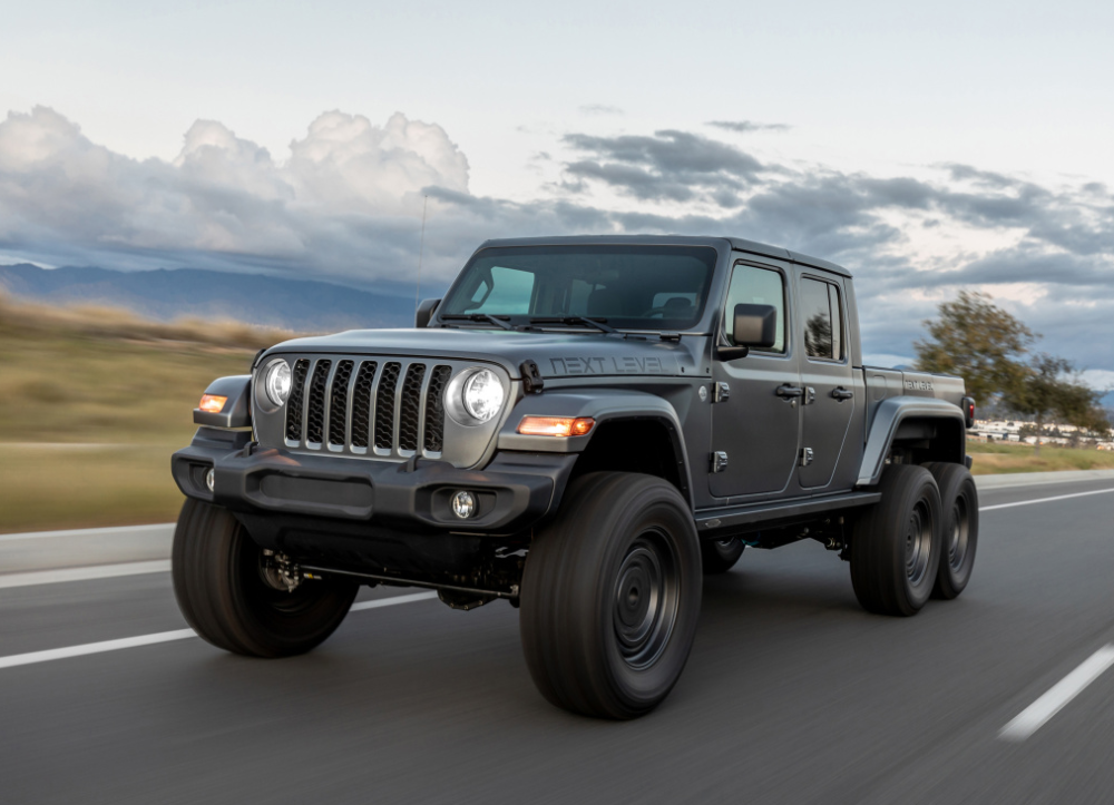 jeep gladiator 6*6官图曝光