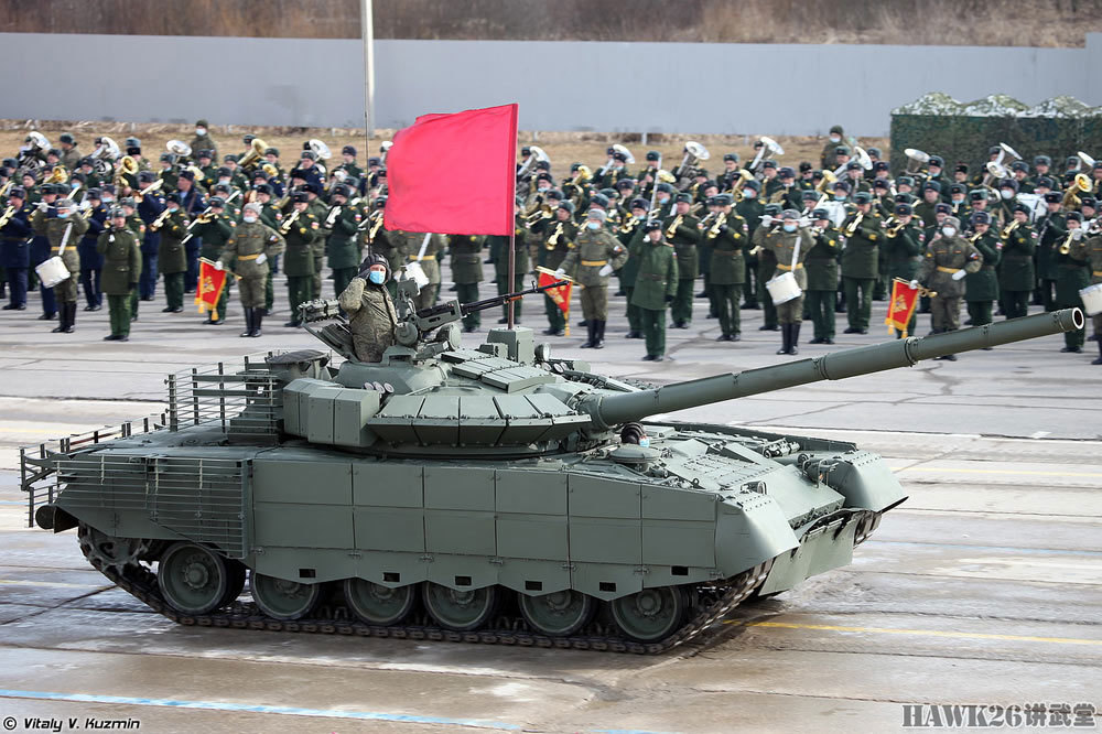 t-72b3m可以视为俄军新一代廉价坦克.