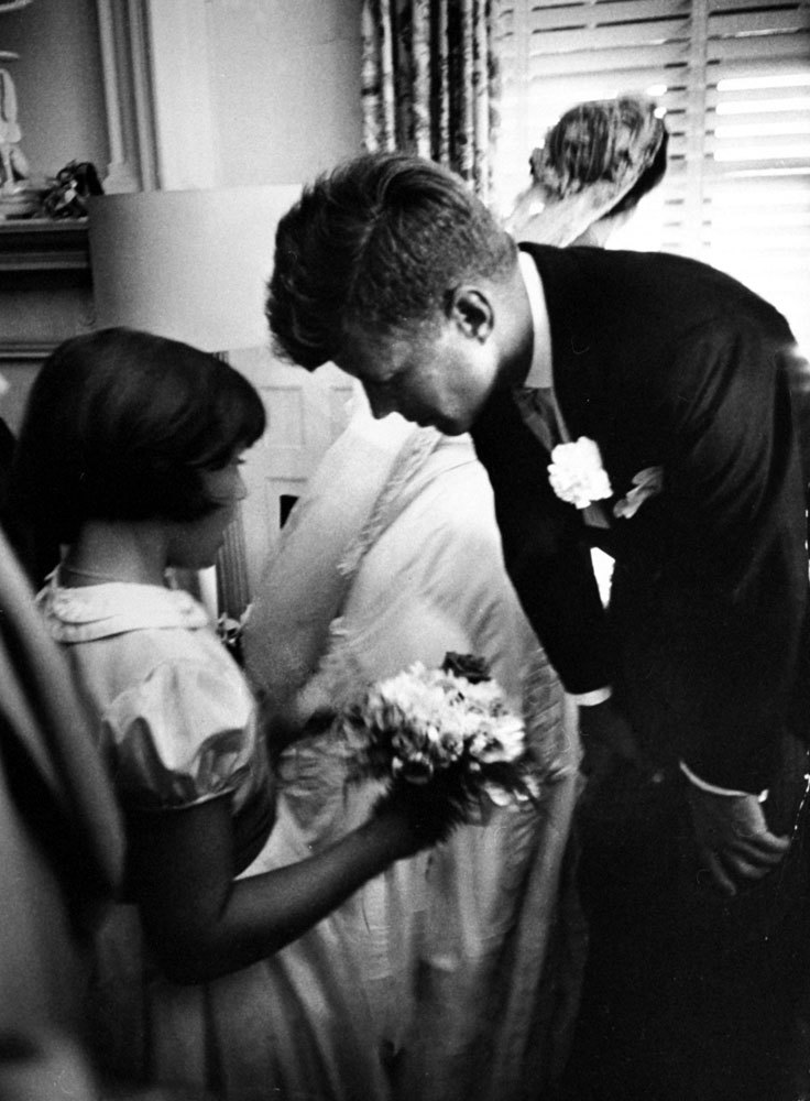 1953年 肯尼迪和杰基的婚礼