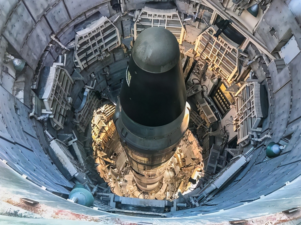 图为俄罗斯核弹发射井