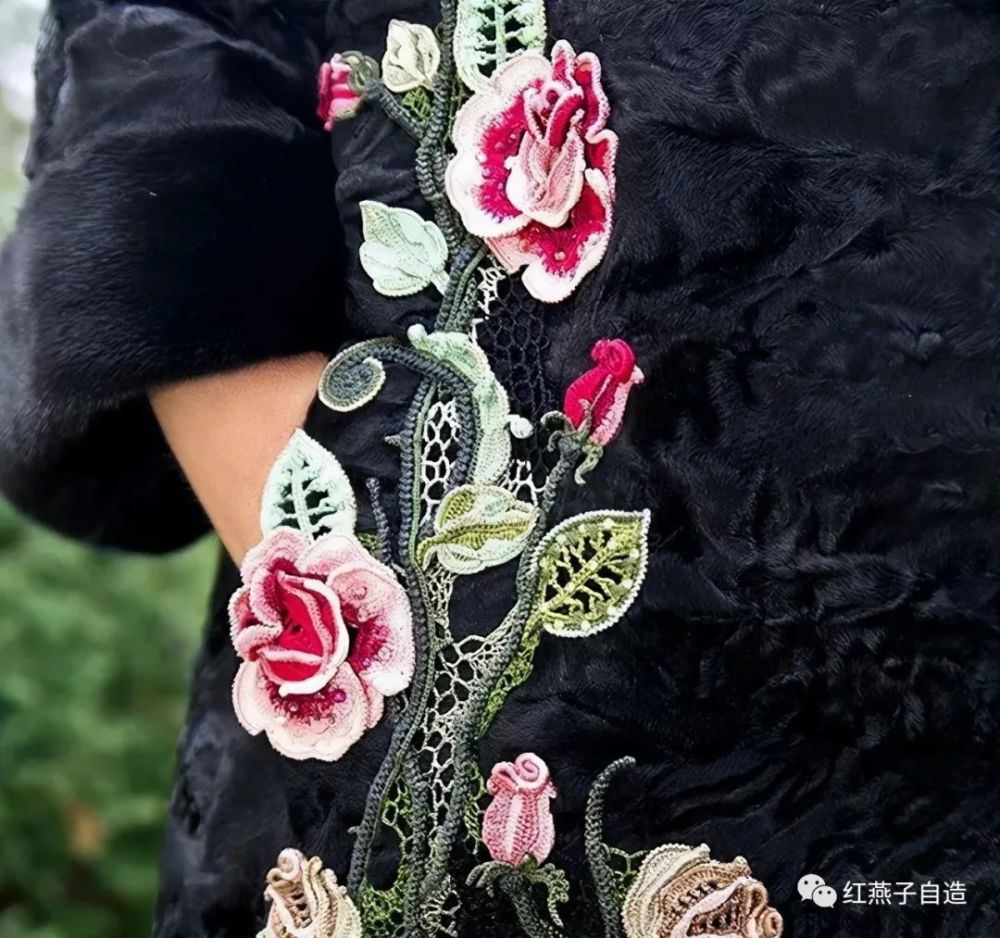 世界明星大腕都爱的手工编织钩花,爱尔兰之花的美丽秘诀