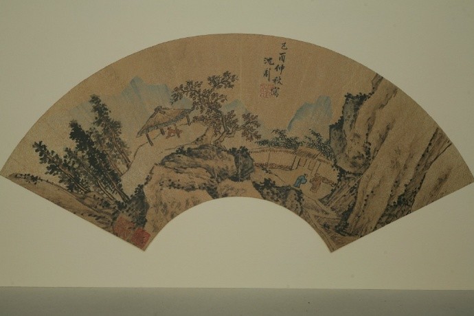 沈周扇面,高清大图
