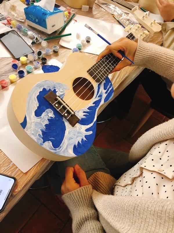 活动回顾丨尤克里里diy,一场手绘木艺与浪漫音符的邂逅!