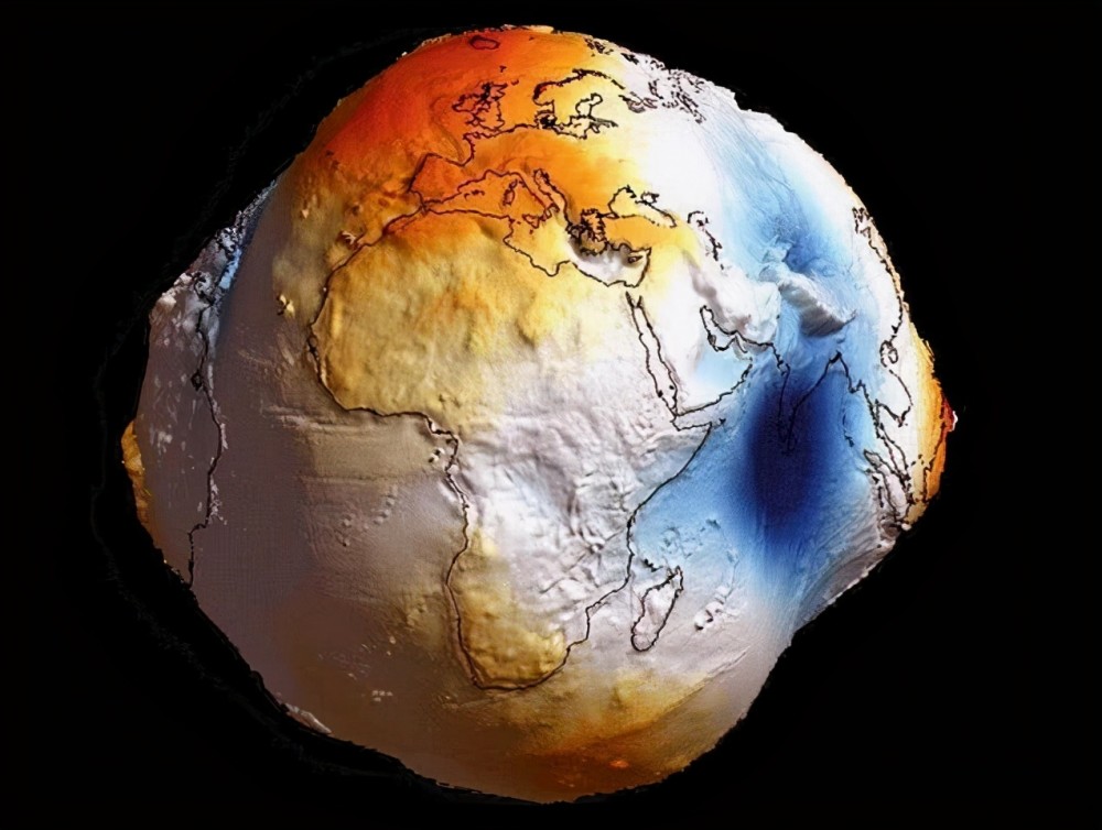 每当我们看到地球的照片时,都会认为他是一个标准的圆形.