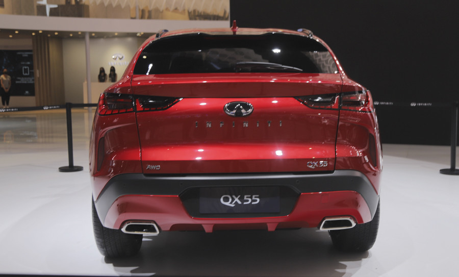 上海车展:颜值主义看过来,实拍英菲尼迪qx55!