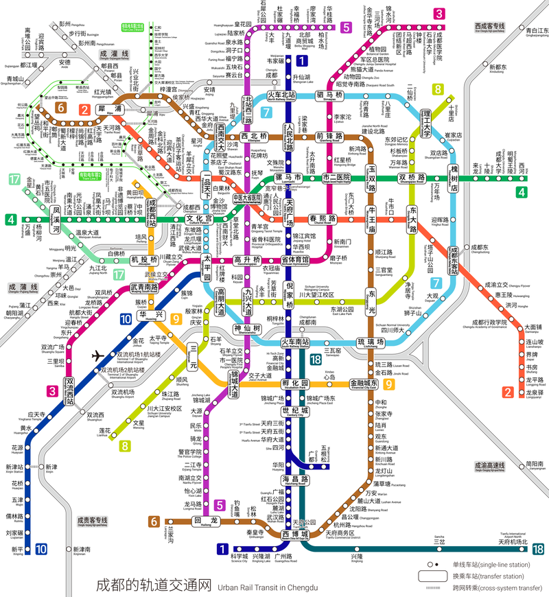 道教发源地,天府之国,名称从古至今未变……从卫星地图看成都