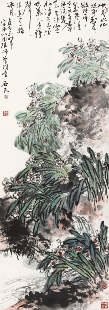 3cm 2007年作品欣赏郭石夫先生以大写意花鸟画享誉画坛,并兼擅山水