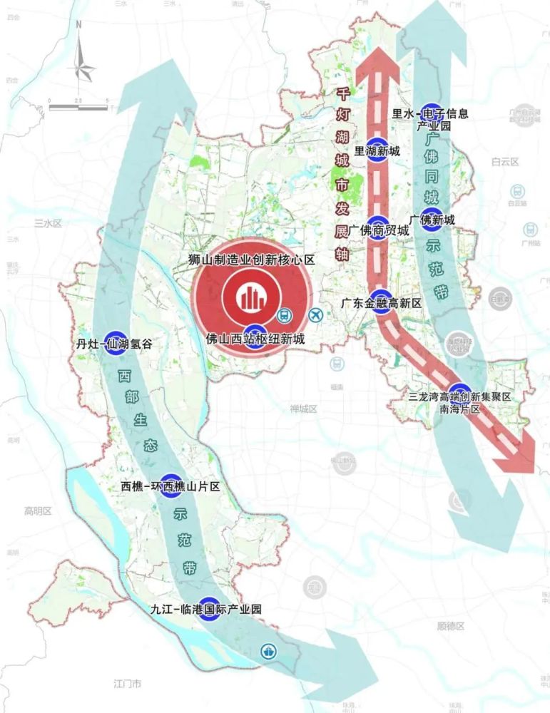 佛山十四五规划发布!南海区2025年gdp力争达到4000亿