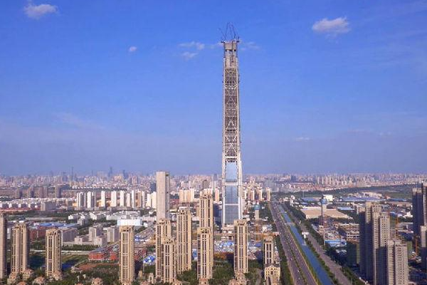 天津第一高楼被按"暂停键",时至今日复工无望,已烂尾了13年