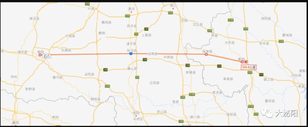 南驻阜铁路泌阳北站建在了2030年以后