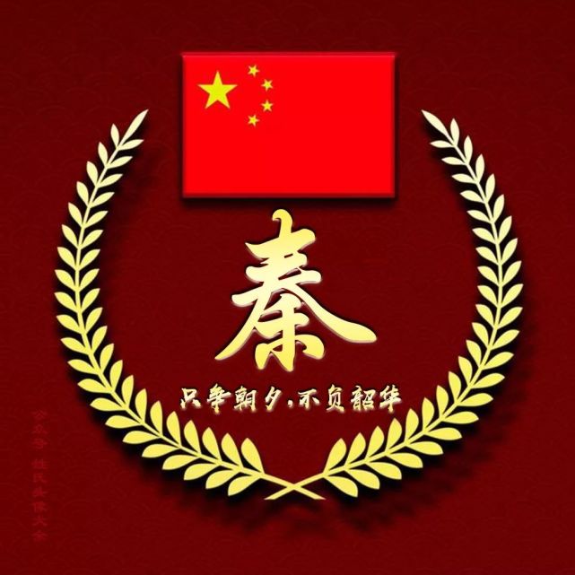 2021 "五星红旗"爱国姓氏头像丨张张精品,只争朝夕,不