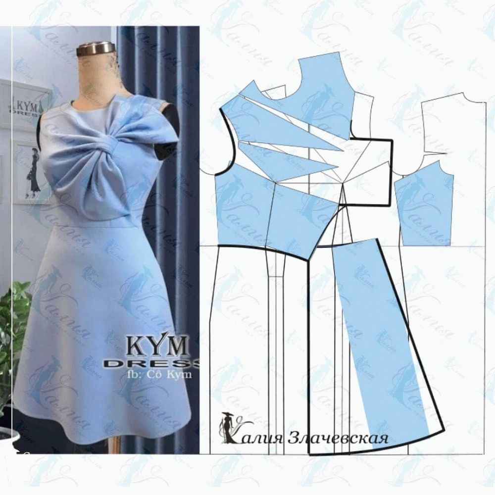 服装设计|19款创意时尚袖子的结构纸样合集!