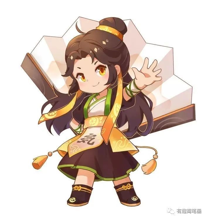 周末和我一起来画迷你世界古风帅哥元气侠客