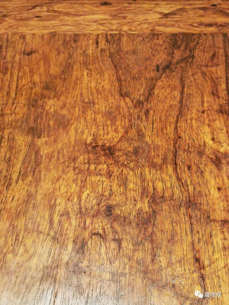 有鬼脸就有麦穗纹,雕竹方桌黄花梨棕眼大全