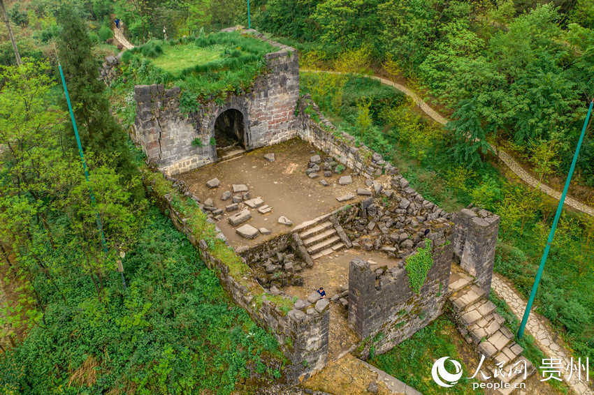 海龙屯土司遗址始建于南宋宝佑五年(1257年,毁于明万历二十