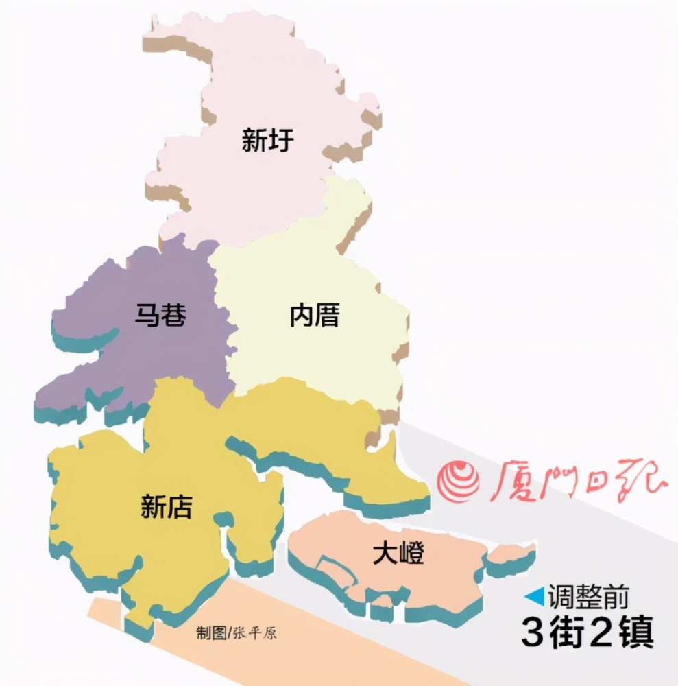 重磅翔安区行政区划调整