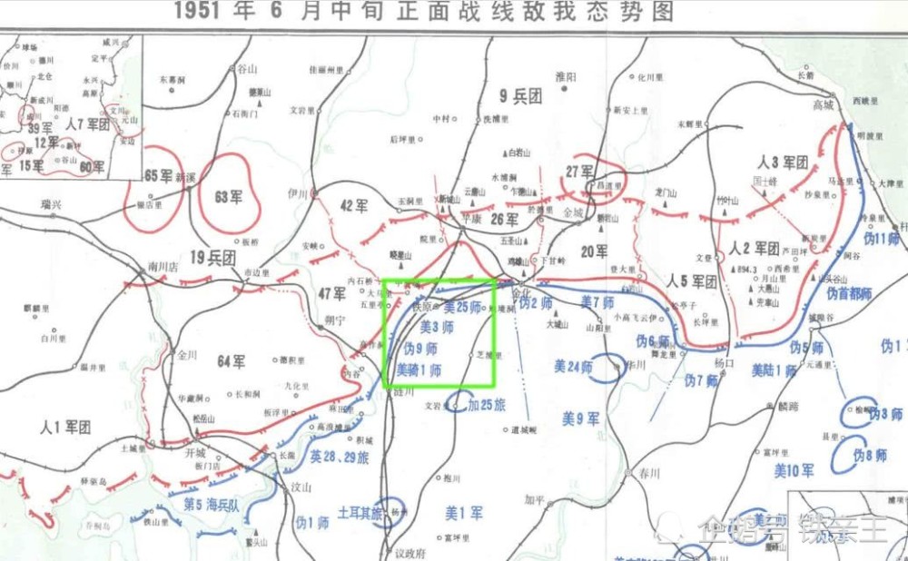 从1951年5月下半月开始,在朝鲜半岛的涟川,铁原连续奋战十几天,顽强