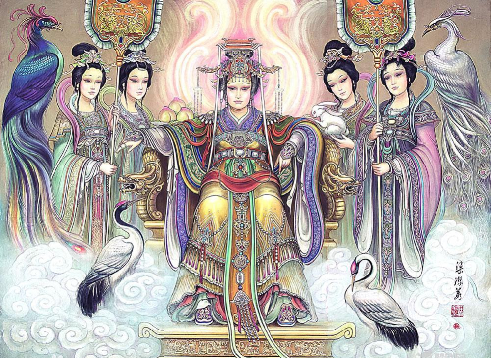 中央土神后土 后土,中国上古神话中的中央之神.
