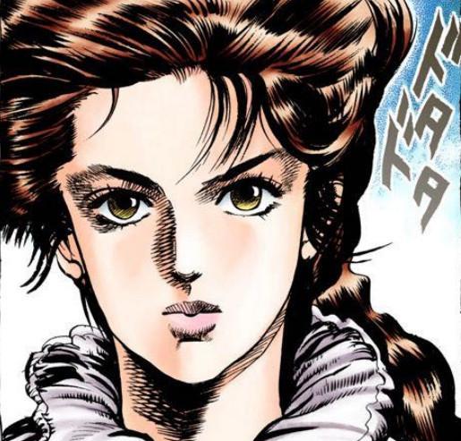 jojo:不愧是荒木画风,就连美女也有独特魅力!