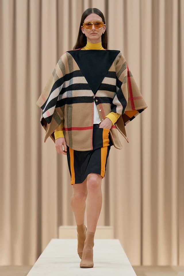 burberry2021秋冬女装lookbook