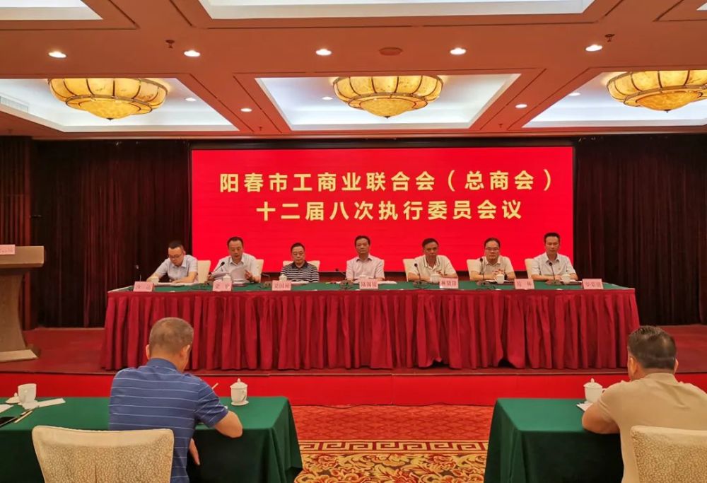 阳春市工商联(总商会)举行十二届八次执委会