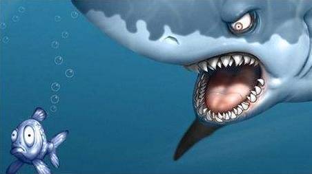 童话:鲨鱼口脱险|嘴巴|大王|鲨鱼