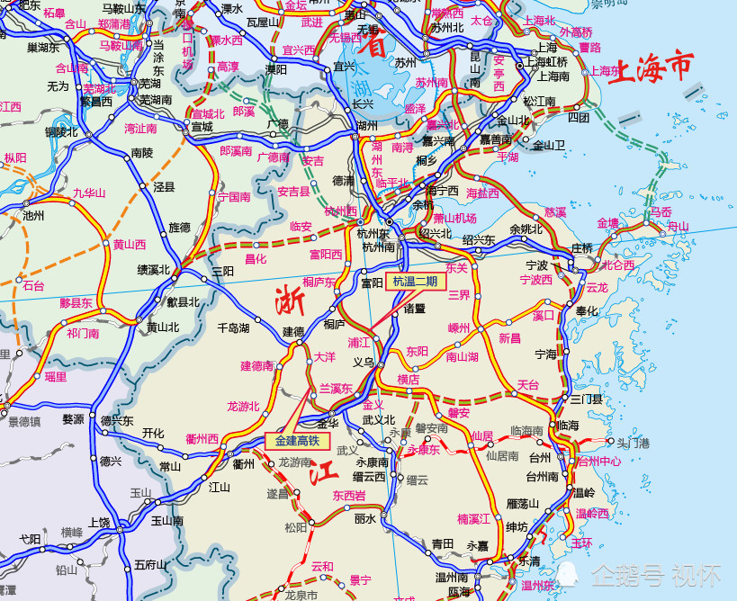 清晰!浙江10余条铁路"今年建设目标"公布:计划正式开工2条