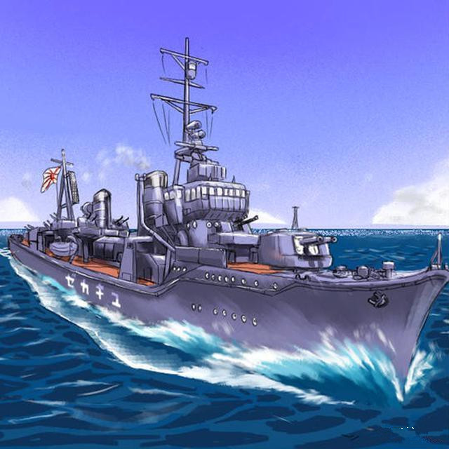 二战日军"雪风"号驱逐舰:走到哪儿祸害到哪儿的"灾星"