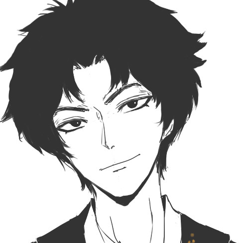 男头|黑白男生漫画头像,就是这么酷