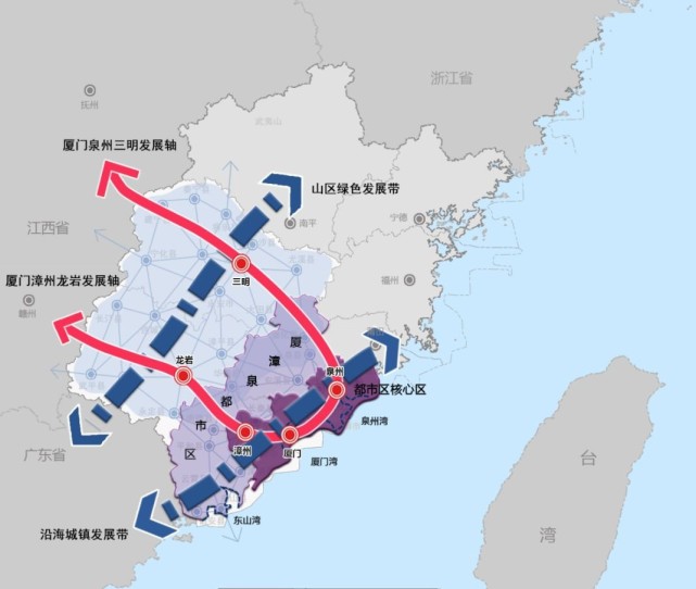 福州都市圈和厦漳泉都市圈对比,你更看好谁呢?