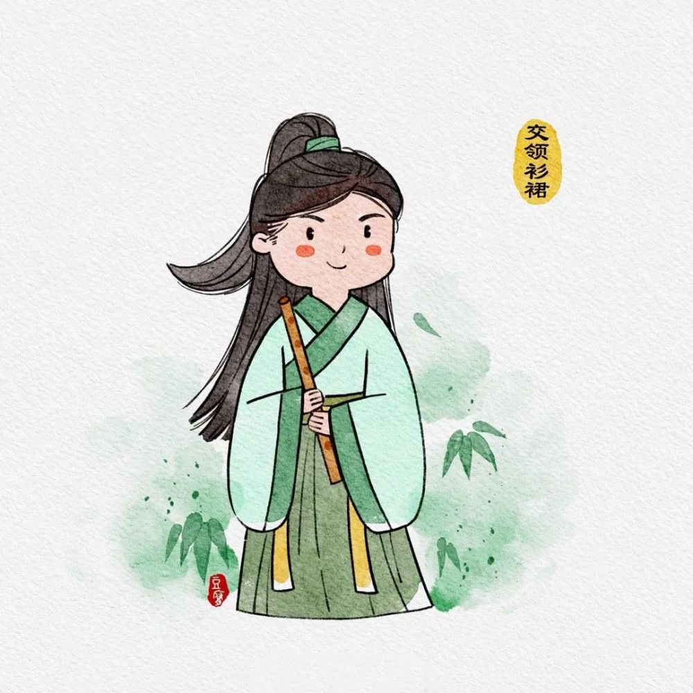 望云间常见汉服的九种形制男生版