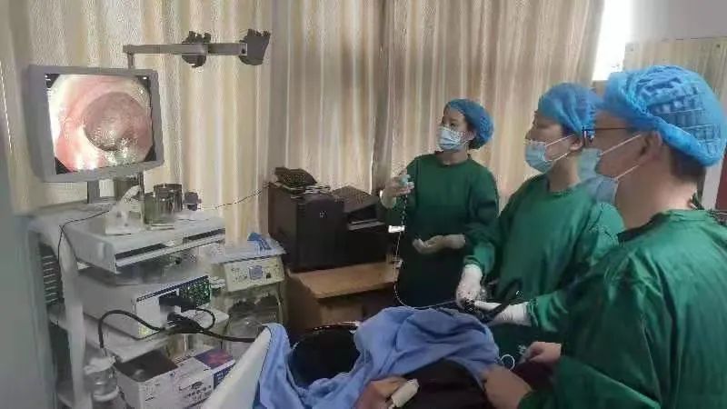 高淳区桠溪中心卫生院成功开展无痛电子结肠镜检查新技术