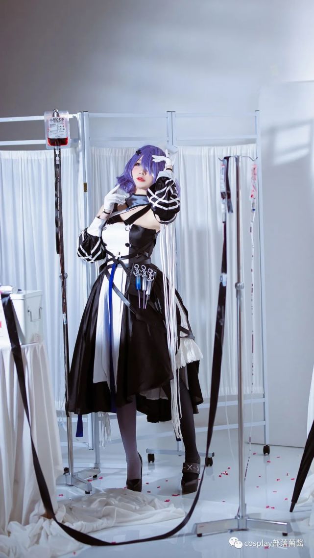 cos:明日方舟絮雨cos正片@二佐