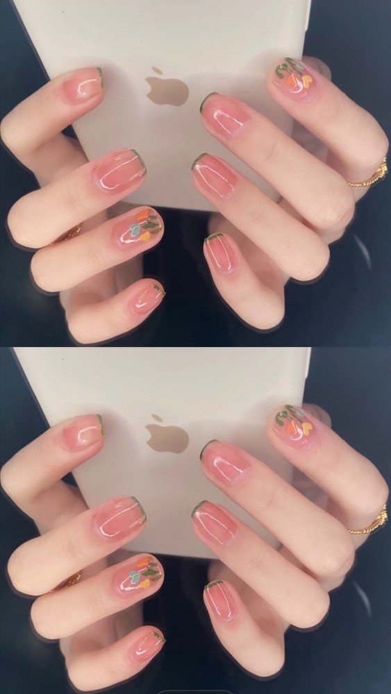 少女可爱风美甲推荐