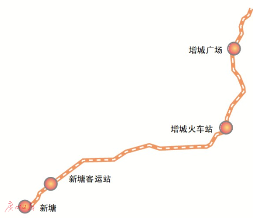 广州地铁16号线拟设4个换乘站