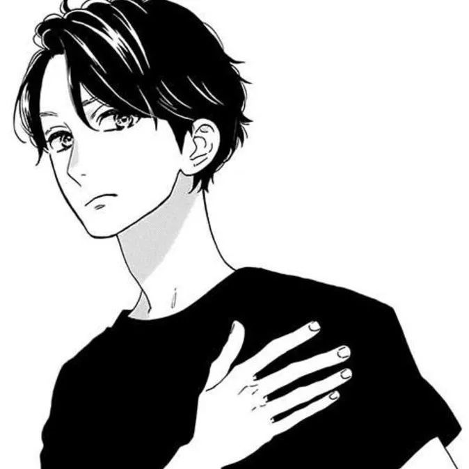 黑白动漫男生头像 不要妄想每个人都待你如朋友