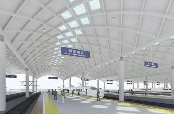 河南建一座高铁站,比邻新郑机场,是一个以国际化视角而建的大站